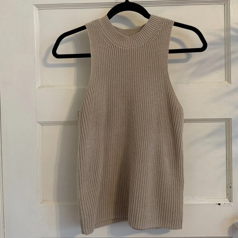 Ann Taylor Woven Mock Top - Picture 1 of 6